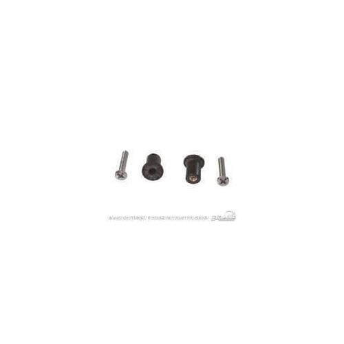 Scott Drake Classic Mounting Hardware, Side View Mirror Components, For Ford, Kit