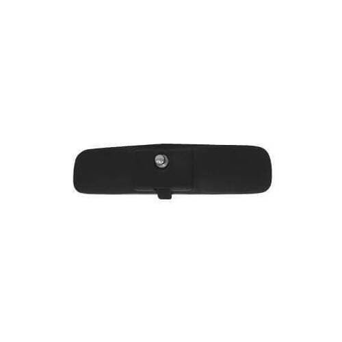 Scott Drake Classic Rear View Mirror, Rectangular, Manual, Black Housing, For Ford, For Lincoln, For Mercury, Each