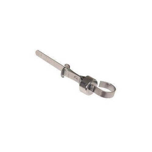 Scott Drake Classic Power Steering Pump Dipstick, Steel Handle, Clear Zinc Finish, Driver Side, For Ford, For Lincoln, For Mercury, Each