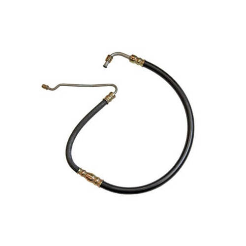 Scott Drake Classic Power Steering Hose, High-pressure, Steel/Rubber, Black, For Ford, Each