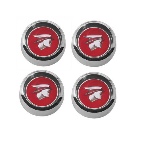 Scott Drake Classic 67-68 Orig Cougar Hub Cap Red
