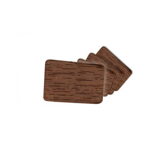 Scott Drake Classic Door Panel Insert, 68 Woodgrain Door Pull Inserts, Each