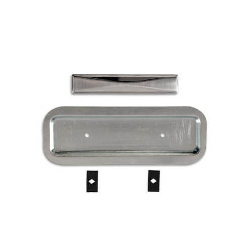 Scott Drake Classic Seat Button and Backing Plate, Deluxe Interior, For Ford, Kit
