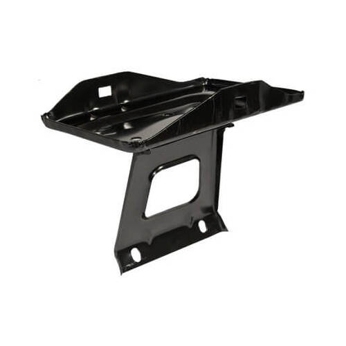 Scott Drake Classic Battery Tray, Steel, Black EDP Coated, For Ford, For Mercury, Each