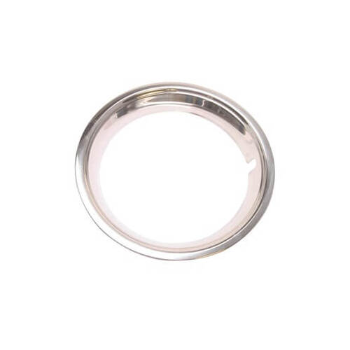 Scott Drake Classic Wheel Trim Ring, Snap-on, Stainless Steel, Polished, 14.00 in. Diameter, Each