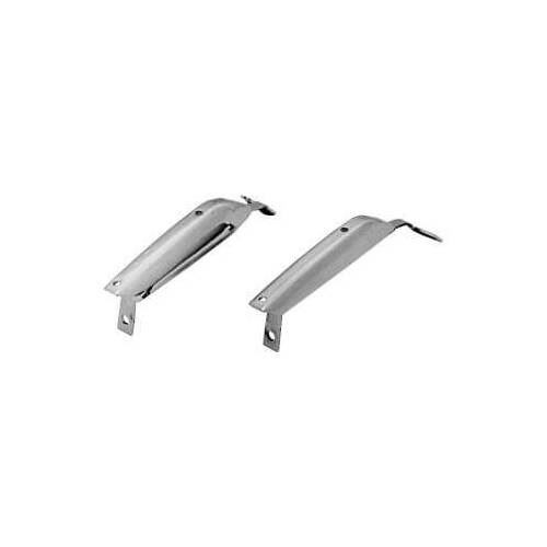 Scott Drake Classic Bumper Guard Kit, 1967-1967 Ford Mustang, Steel, Kit