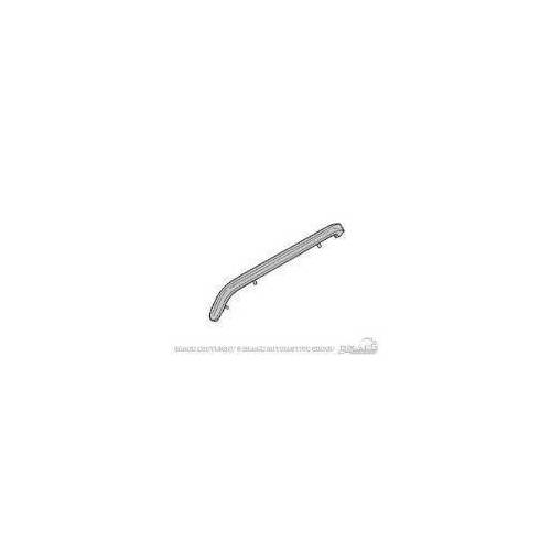 Scott Drake Classic Trim, Bumper Guard, Rubber, Black, For Ford, Rear, Each