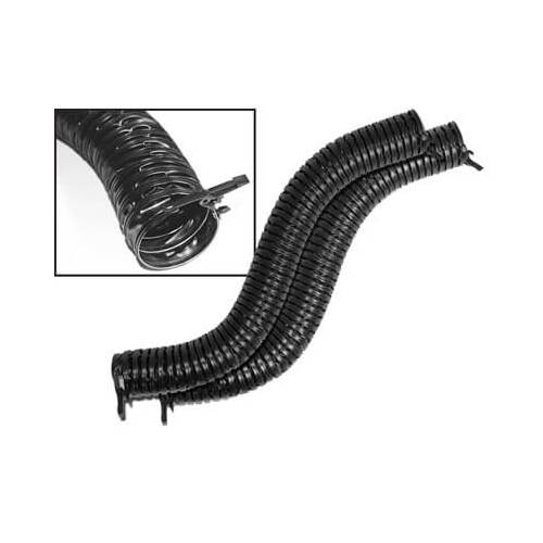 Scott Drake Classic Defroster Duct Hose, Air Conditioning Vent Hoses With Cam-Locks, 1967-68 Mustang AC Vent Hoses with cam-Locks, Each