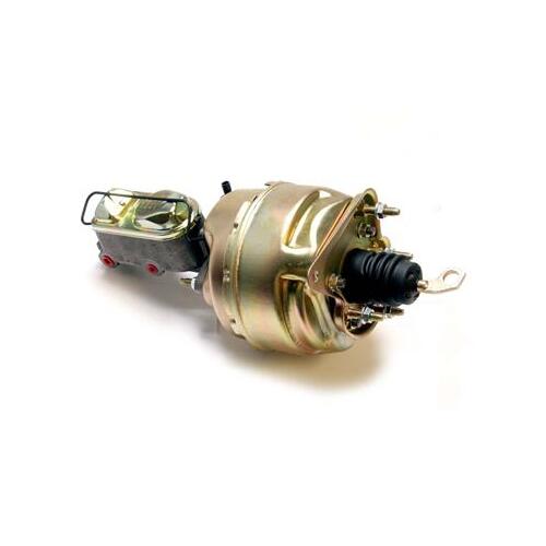 Scott Drake Classic Brake Master Cylinder, Power, Cast Iron, Natural, Reservoir, Brake Booster, 8.00 in. Diameter, For Ford, Kit