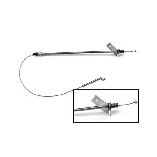 Scott Drake Classic Parking Brake Cable, Front, Steel, Natural, For Ford, Each