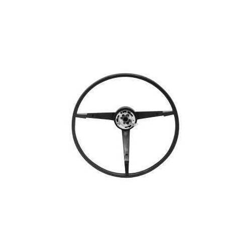 Scott Drake Classic Steering Wheel, 3-Spoke, Plastic, 1967-1967 For Ford Mustang, Parchment, Each