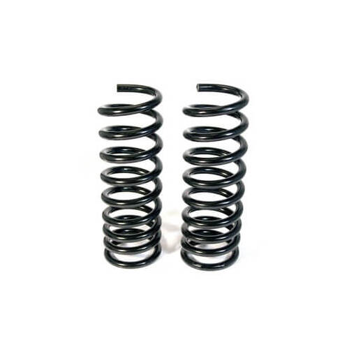 Scott Drake Classic Springs, Coil Type, Front, Progressive Rate, Black Powdercoated, For Ford, Pair