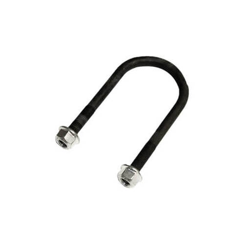Scott Drake Classic Axle U-Bolt, Round Style, Steel, Black, Rear, For Ford, Each