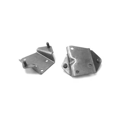Scott Drake Classic Motor Mount, Block Mount, Bolt-In, Steel, Black, For Ford, Each