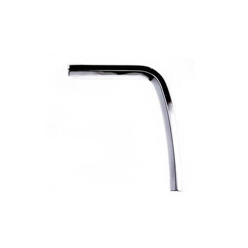 Scott Drake Classic Molding, Rear Quarter Extension Cap Molding, Aluminum, Polished, Right Side, For Ford, Mustang, Each