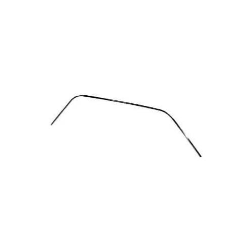 Scott Drake Classic Drip Rail Molding, 1967-68 Mustang Fastback Drip Rail Molding, Stainless Steel, Each