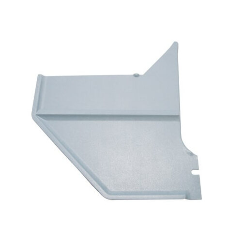 Scott Drake Classic Kick Panels, Replacement, Plastic, Blue, 1967-1968 For Ford Mustang, Coupe/ Fastback, Pair