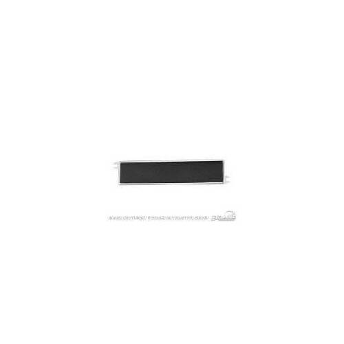 Scott Drake Classic Dash Panel, Standard, Center, Plastic, Black, For Ford, Each
