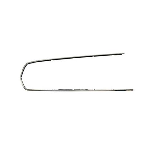 Scott Drake Classic Door Panel Moldings, Interior, Stainless Steel, Polished, For Ford, Pair