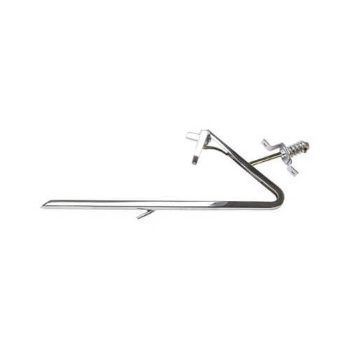 Scott Drake Classic Vent Window Frame, Passenger Side, w/ Handle and Pivots, No Glass, Stainless Steel, Chrome, For Ford Mustang 67, Each