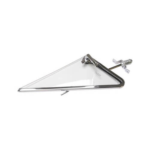 Scott Drake Classic Vent Window Frame And Glass Assembly, Clear, Passenger Side, 1967 For Ford Mustang, Each
