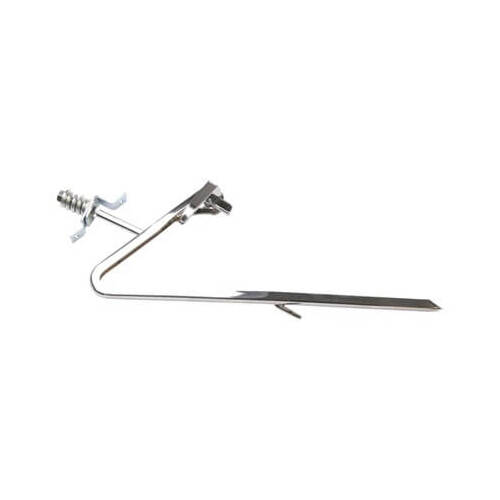 Scott Drake Classic Vent Window Frame, Driver Side, w/ Handle and Pivots, No Glass, Stainless Steel, Chrome, For Ford Mustang 67, Each
