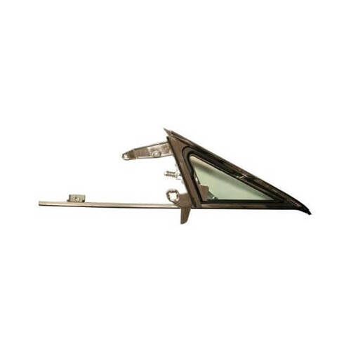 Scott Drake Classic Vent Window and Glass Assembly, Tinted, Driver Side, 1967 For Ford Mustang, All Models, Each