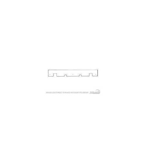 Scott Drake Classic License Plate Retainer, 67-68 Rear License Plate Dust Shield, Each