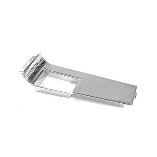 Scott Drake Classic Console Shift Plate, Chrome, For Ford, Manual, Each