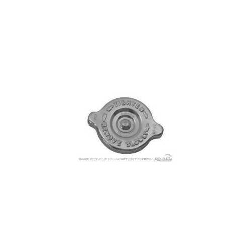 Scott Drake Classic Radiator Cap, Round, Zinc, Natural, Autolite Logo, Concours Correct Cap, For Ford, Each
