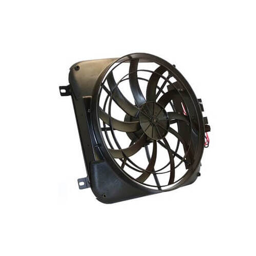 Scott Drake Classic Fans, 1967-69 Mustang 20? Electric Fan and Shroud Kit ? Small Block V8 without Air Conditioning, Each