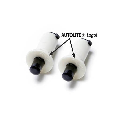 Scott Drake Classic Door Jamb Switches, Replacement, Plastic, Black/White, For Ford, For Lincoln, Pair
