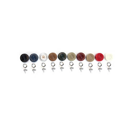 Scott Drake Classic Window Crank Handle, w/ Knob, 68-73 For Ford Mustang, Black, Each