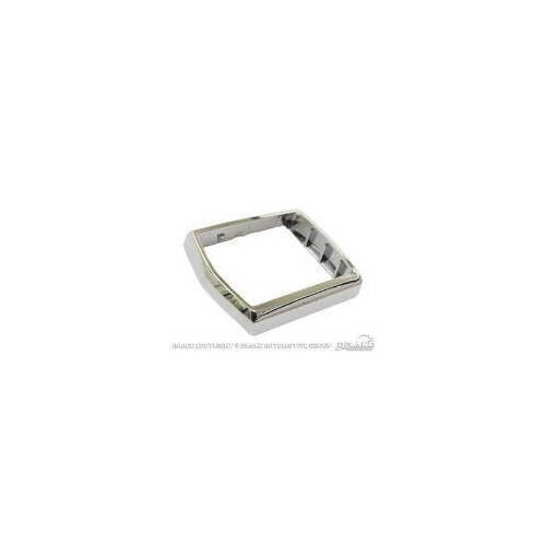 Scott Drake Classic Seat Belt Trim Bezel, 68-70 Deluxe Belt Buckle Bezels, Pair, Each
