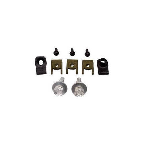 Scott Drake Classic Grille Mounting Hardware, 10 Pieces, 1968-1968 For Ford Mustang, Kit