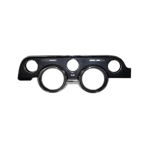 Scott Drake Classic 68 Black Instrument Bezel
