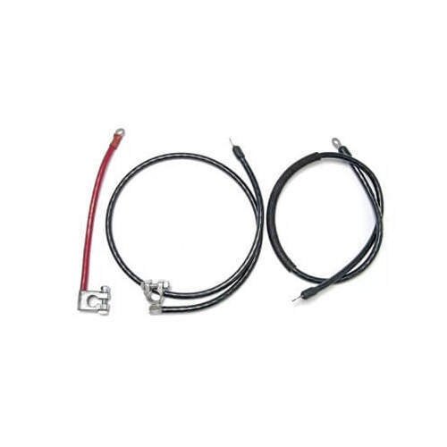 Scott Drake Classic Battery Cable, Concourse, 1968-1968 For Ford Mustang, 8 Cyl., Set
