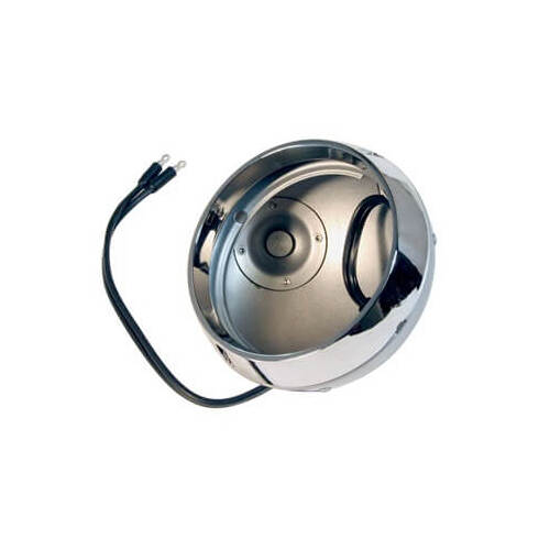 Scott Drake Classic Fog Light Housing, Fog Light Housing Assembly, Without Crossbar, 1968-1968 For Ford Mustang, Each