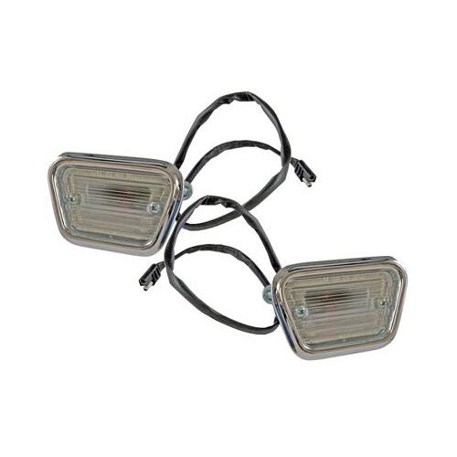Scott Drake Classic 68 Frt Side Marker Lamps Lh/Rh