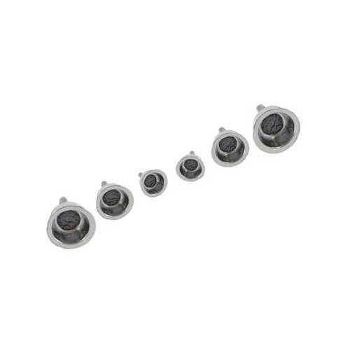Scott Drake Classic Horn Button, 68-69 Horn Bezel Buttons, Each