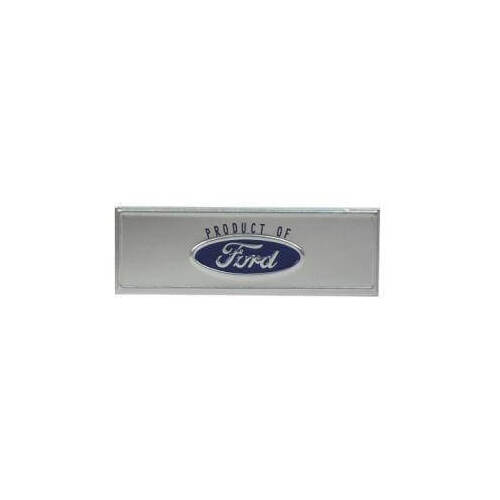 Scott Drake Classic 68-73 Door Sill Tag in.For Ford in.