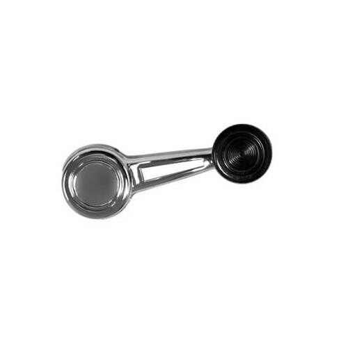 Scott Drake Classic Window Crank Handle, w/ Knob, 68-70 For Ford Mustang, Black, Each