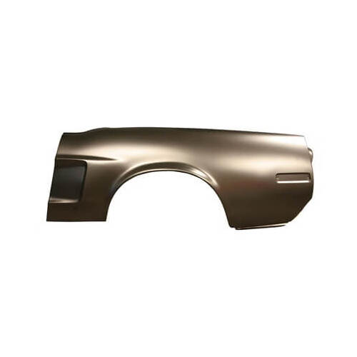Scott Drake Classic Quarter Panel, Driver Side, Full Factory Type, Steel, Black Primer, For Ford, Each