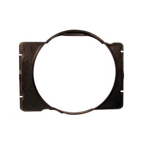 Scott Drake Classic Fan Shroud, Single, Bolt-on, Plastic, Black, 26.00 in. Width, For Ford, For Mercury, Each