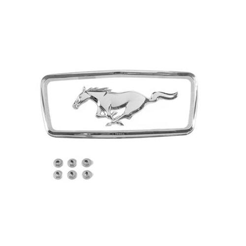 Scott Drake Classic Emblem, Mustang Corral, Grille, Chrome, Each