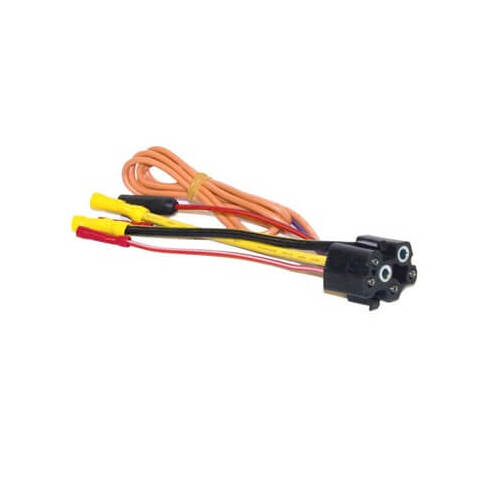 Scott Drake Classic Wiring Pigtail, Ignition Switch, 6-pin, Black, For Ford, Each