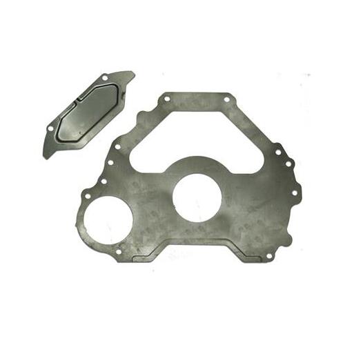 Scott Drake Classic Spacer Plate, Transmission to Block, Steel, Natural, For Ford, Each