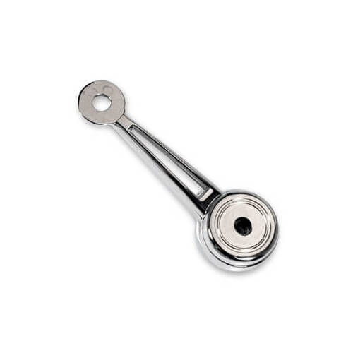 Scott Drake Classic Window Crank Handle, w/o Knob, 71-72 For Ford Mustang, Chrome, Each