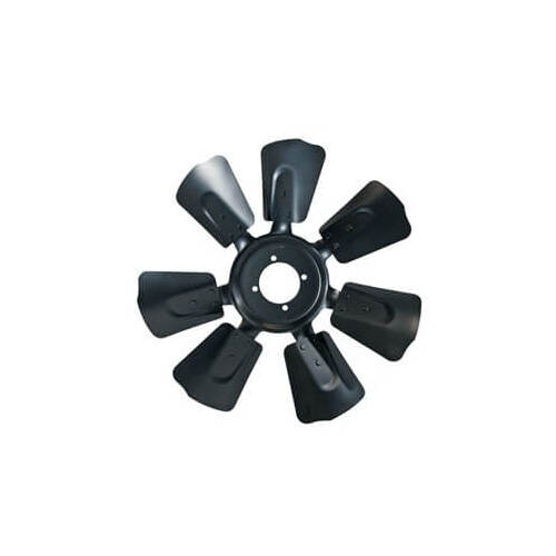 Scott Drake Classic Fan, Mechanical, 7 Steel Blades, Black, Clockwise Rotation, For Ford, 428, Each