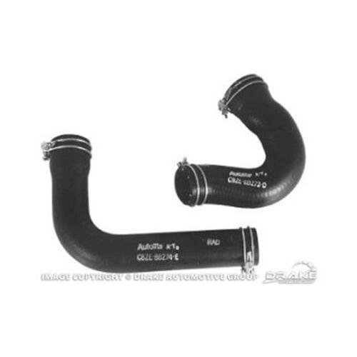 Scott Drake Classic Radiator Hoses, Concours Correct, Rubber, Black, For Ford, Set